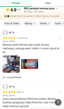 Foto Ulasan Pembeli