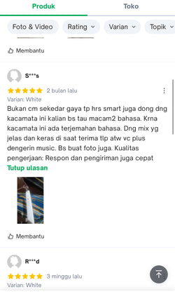 Foto Ulasan Pembeli